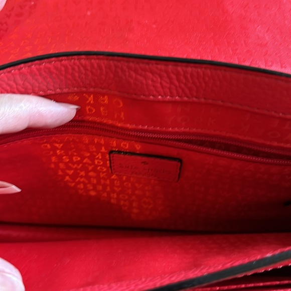 Kate Spade Parchment Drive Josephine Crossbody (Melon color) see spot in photos - Picture 9 of 10